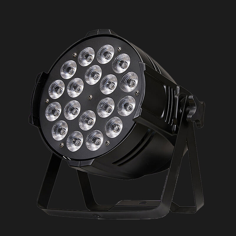 p5 dmx512 par can light 200w 18 led wash for dj events