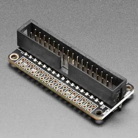 5679 Floppy FeatherWing with 34-Pin IDC Connector